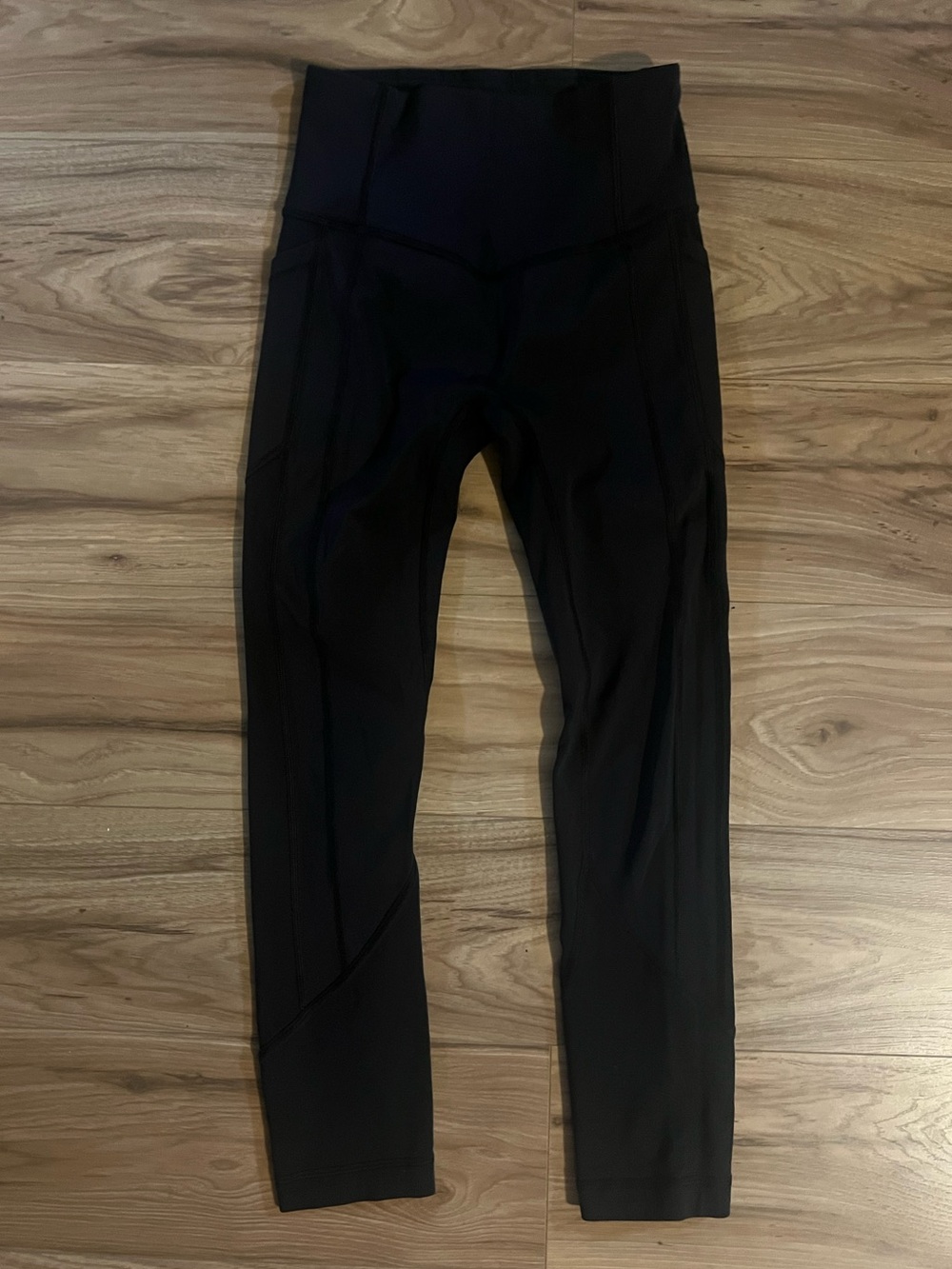 Lululemon All The Right Places High-Waist Black Active Leggings 2